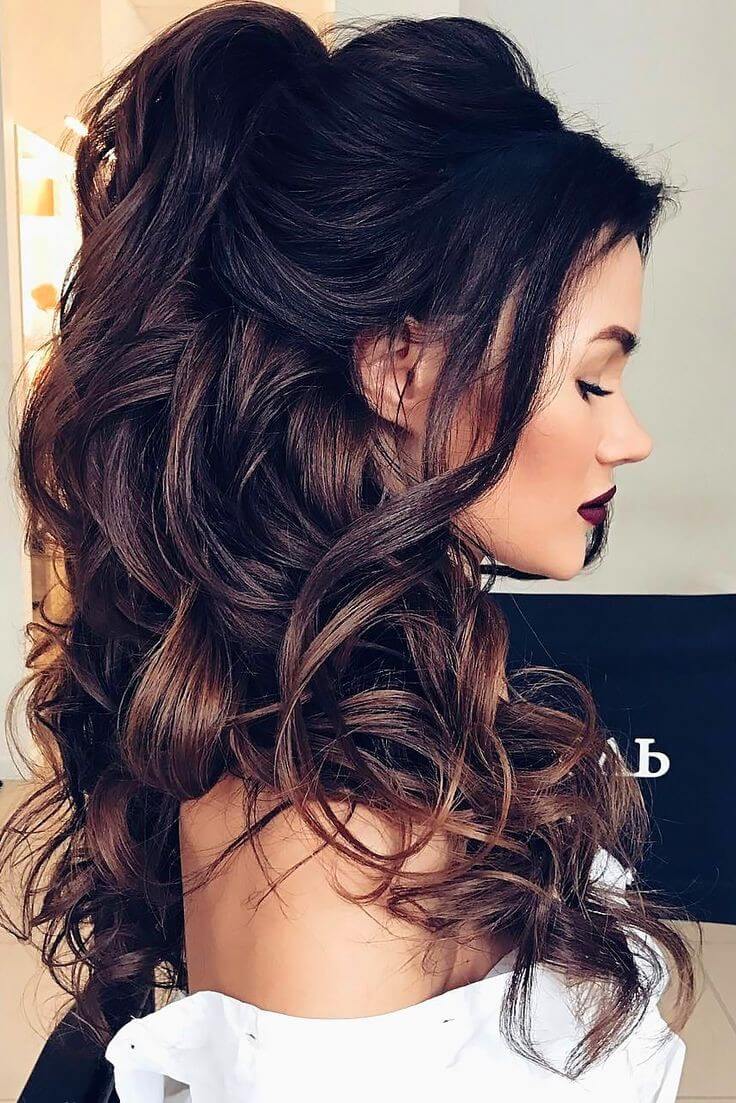 Curly Hairstyles for Prom