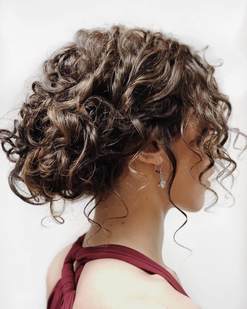 Curly Updo Hairstyles