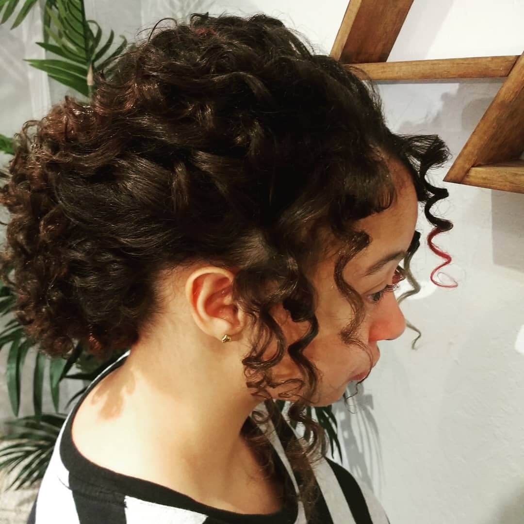 Curly Updo Hairstyles