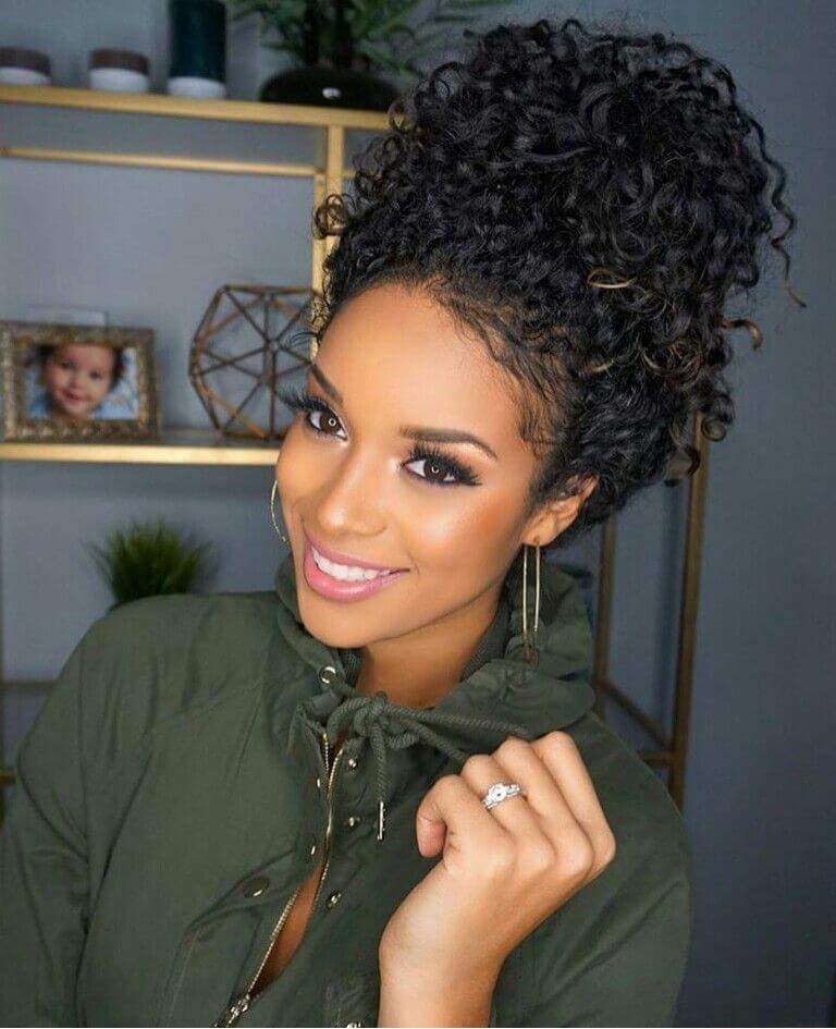 20 Black Curly Hairstyles to Look Stylish and Beautiful | Hairdo Hairstyle