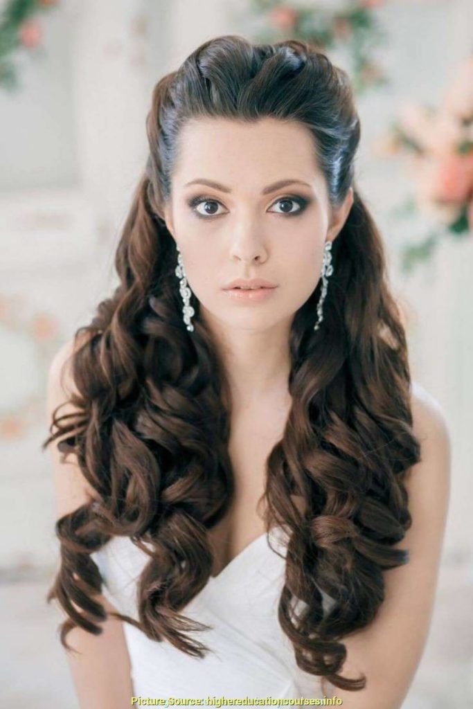 Curly Hairstyles for Wedding