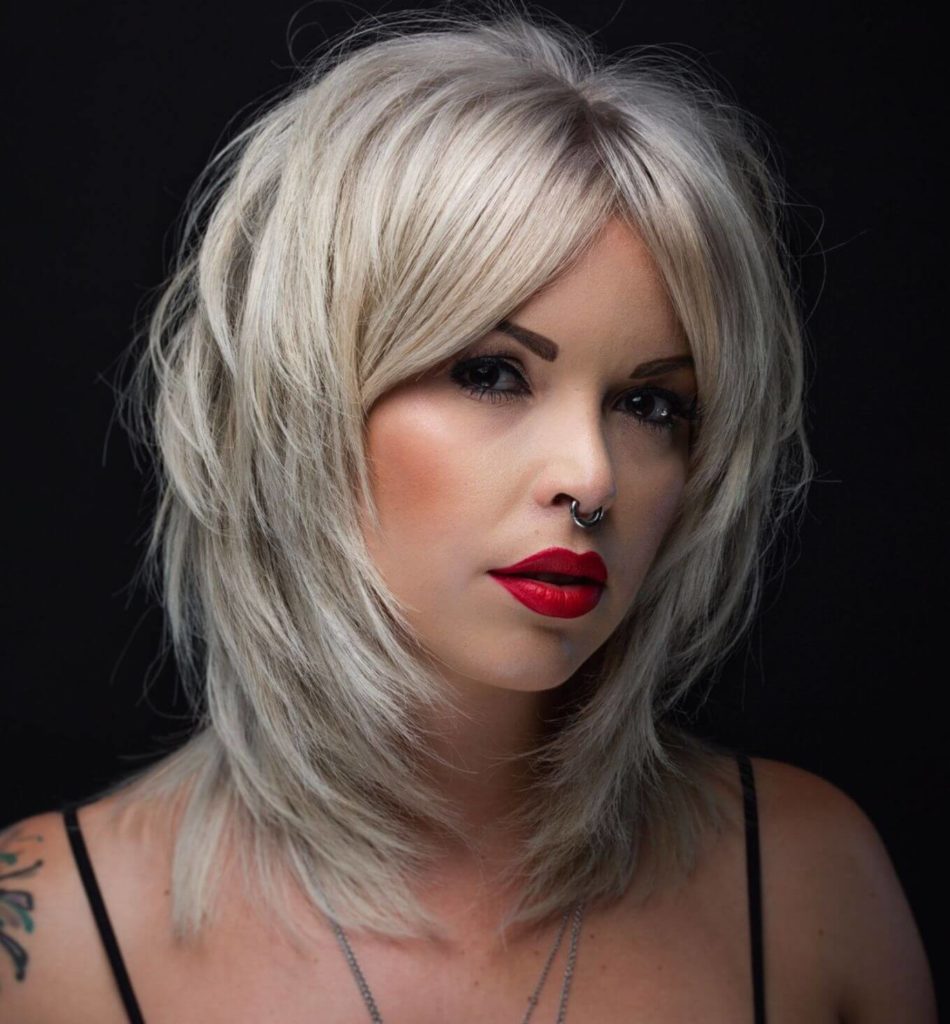 Mid Length Shaggy Hairstyles 2025