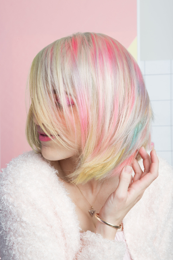 Pastel Hair Color