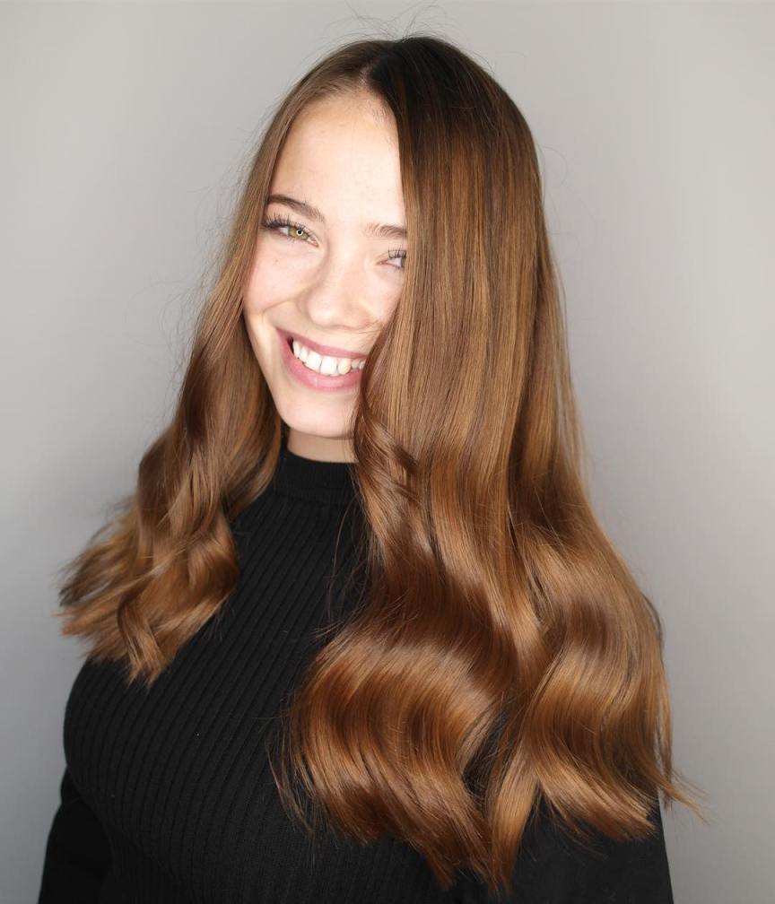 35 Beautiful Long Hairstyles for Thick Hair Hairdo Hairstyle