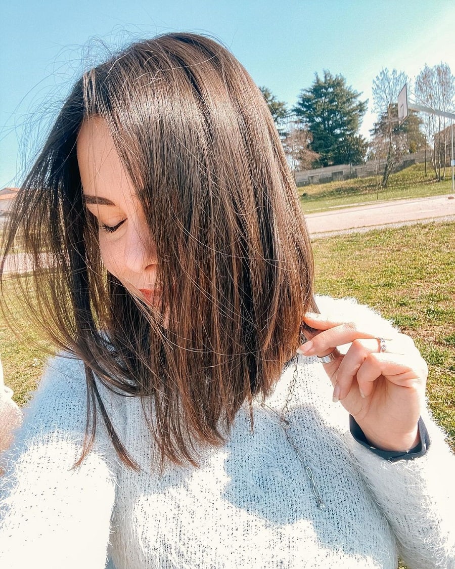 35 Smoking Hot Brunette Medium Hairstyles | Hairdo Hairstyle 35 Smoking Hot Brunette Medium Hairstyles | Hairdo Hairstyle