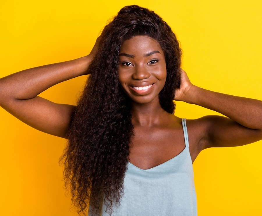 long thick natural hair