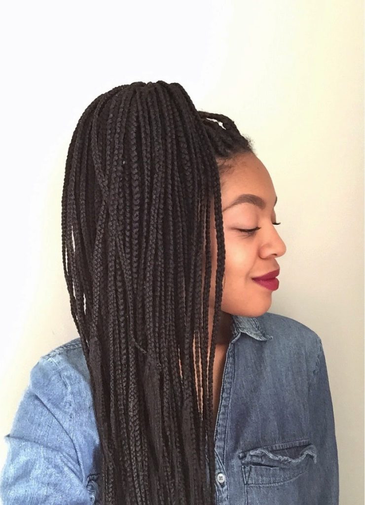 How to Style Box Braids