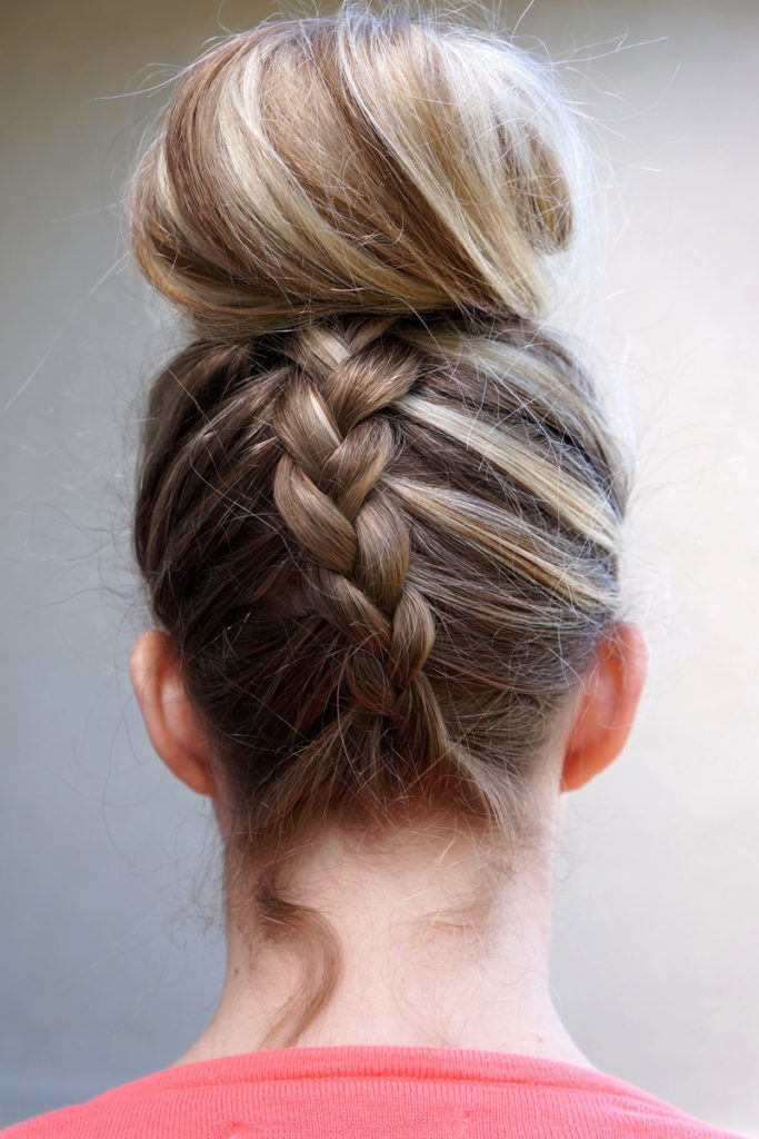 Braided Top Knot