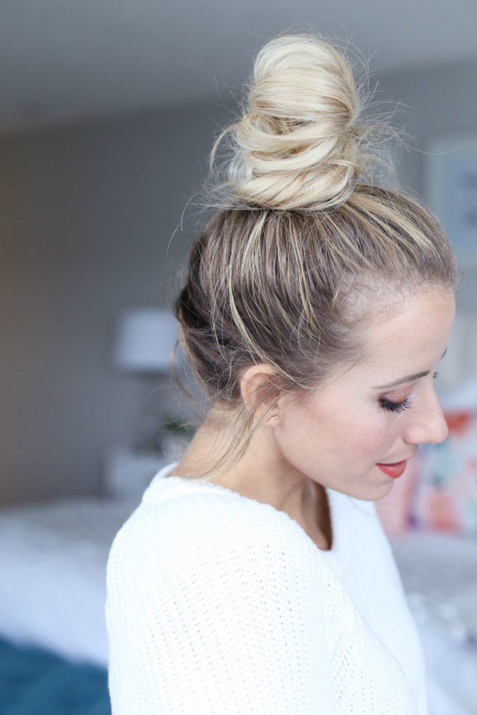 French Top Knot Bun