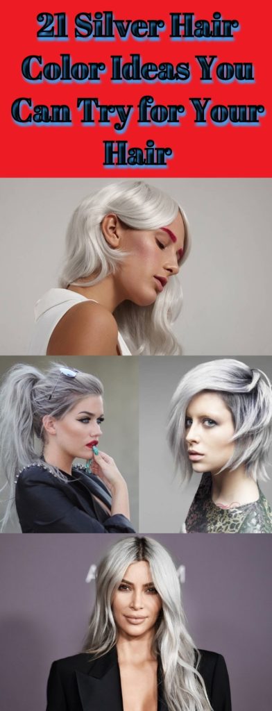 Silver Hair Color Ideas