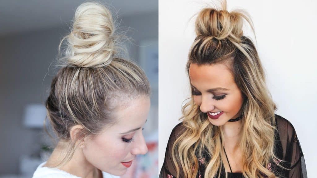 4 Top Knot Buns Hairstyles With How To Do Steps Hairdo