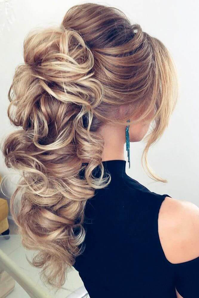 This Half up for those who love the ease texture and loose hair  Prom hair  medium Formal hairstyles for long hair Simple prom hair