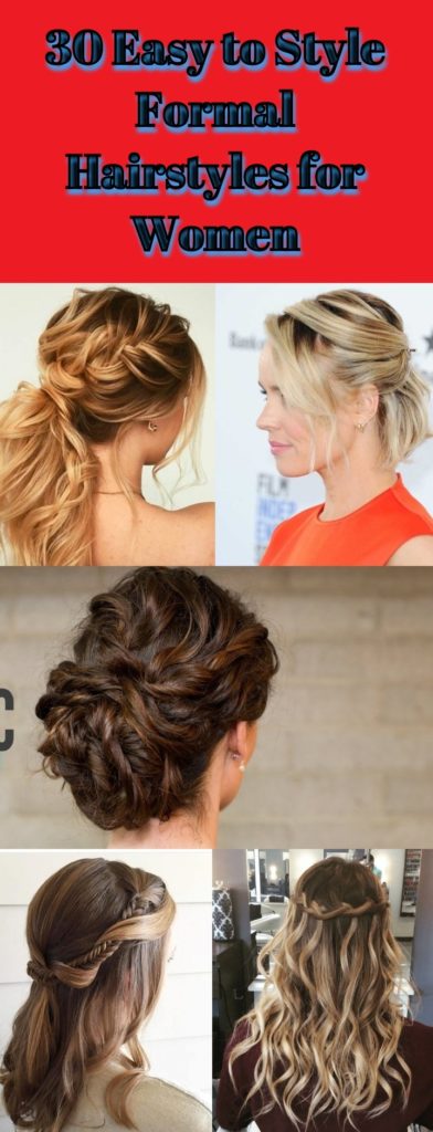 Formal Hairstyles for Women