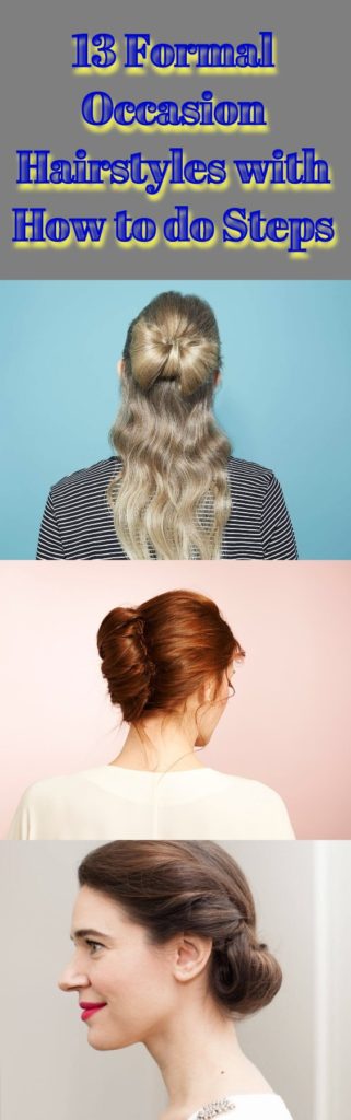 Best Formal Occasion Hairstyles