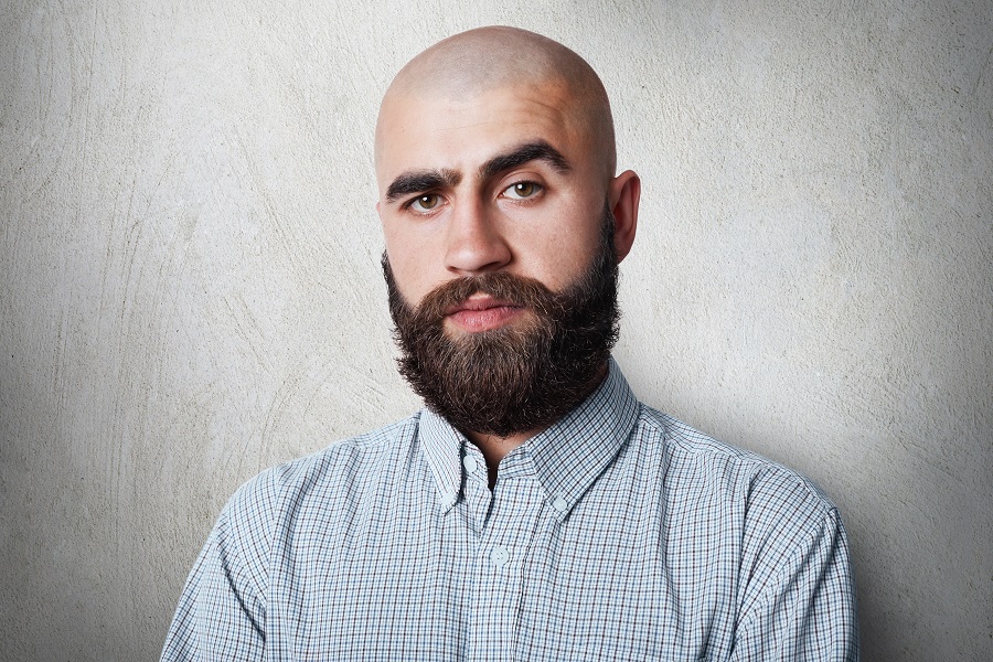 bald guy with beard