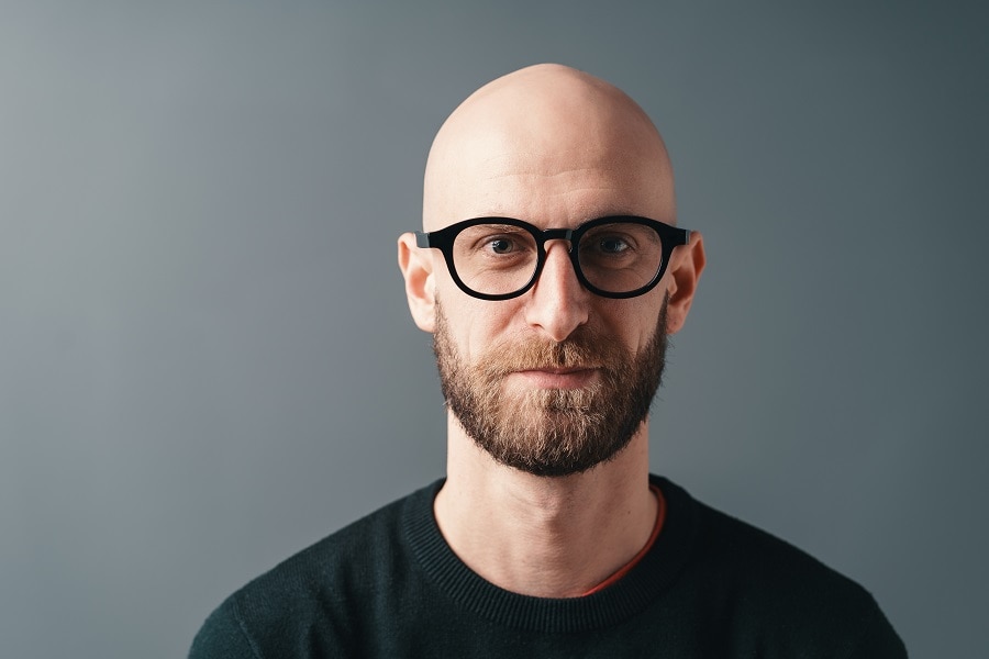 beard styles for bald guys