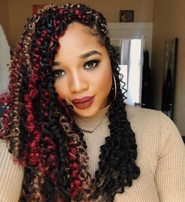 30 Fun Kinky Twist Hairstyles Best Hair Ideas  Options for Women With  Pictures