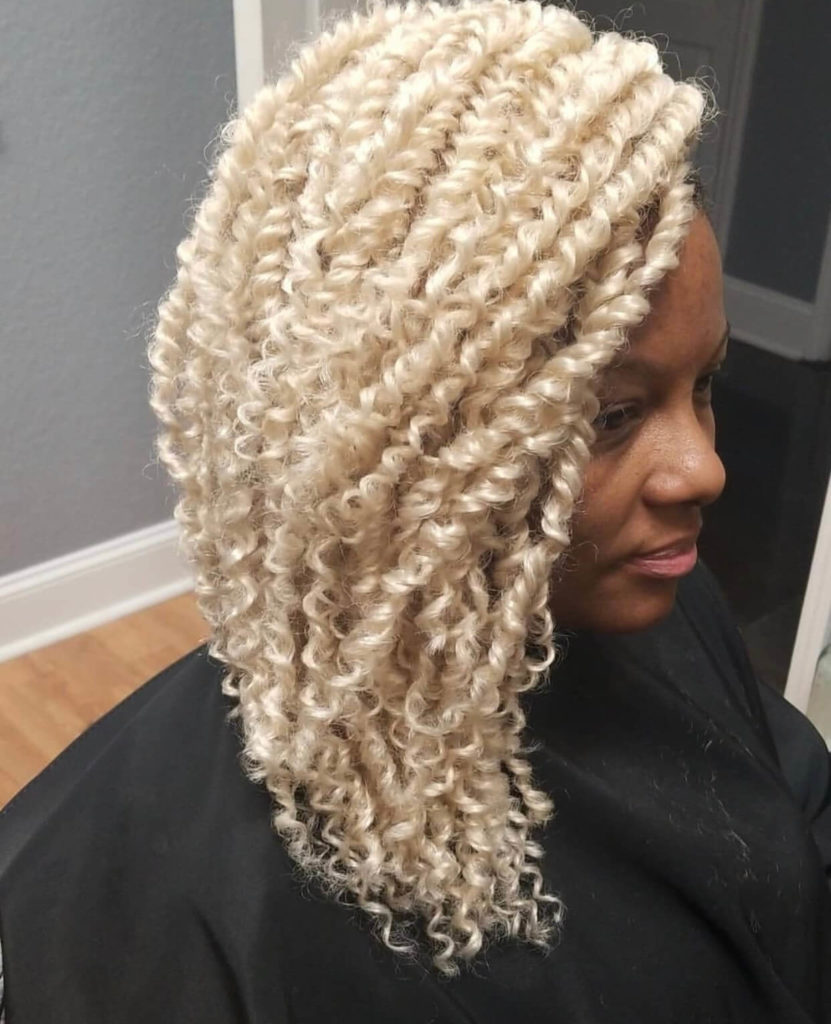 Passion Twists Braids Hairstyles