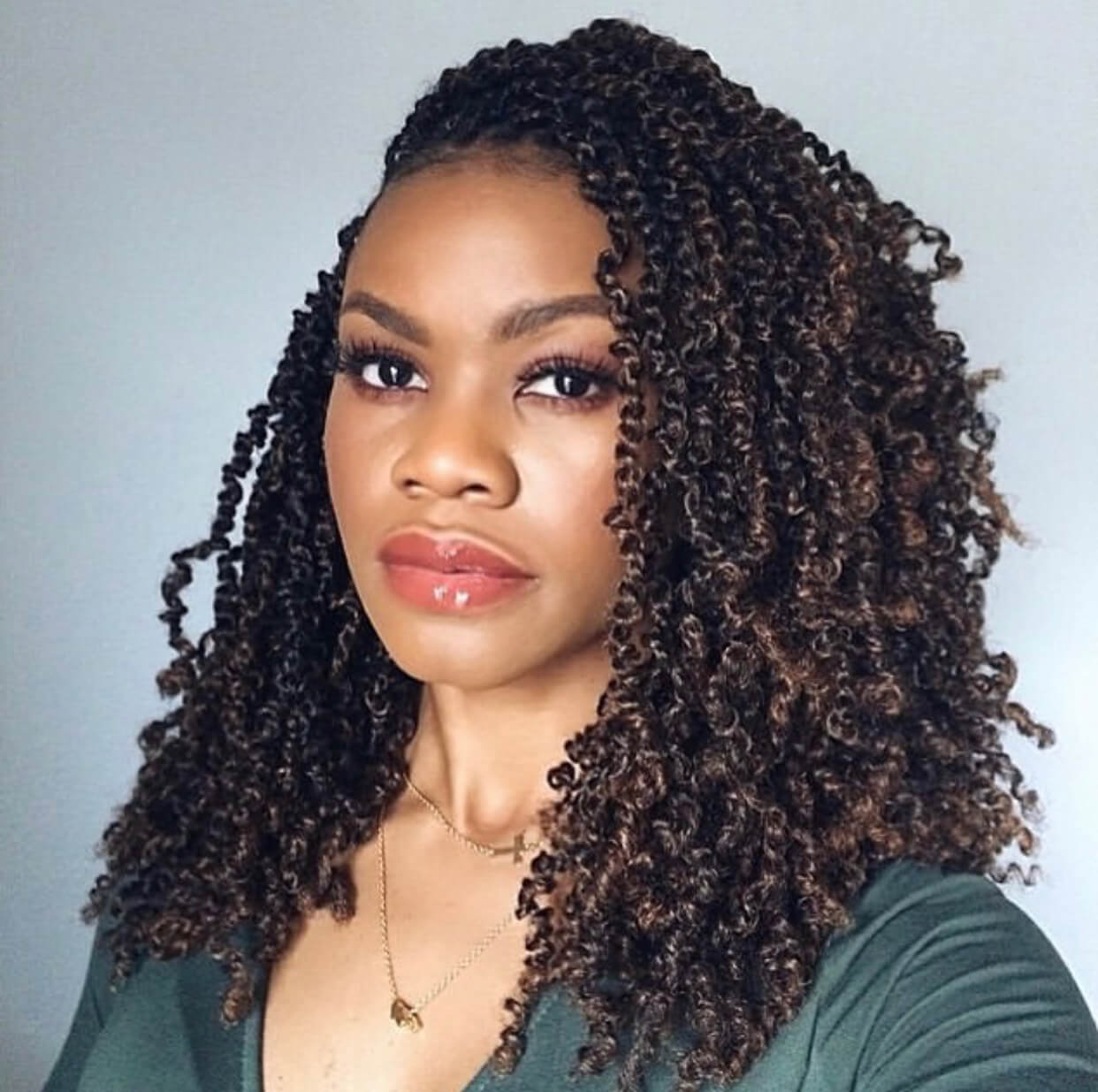 Passion Twists Braids Hairstyles