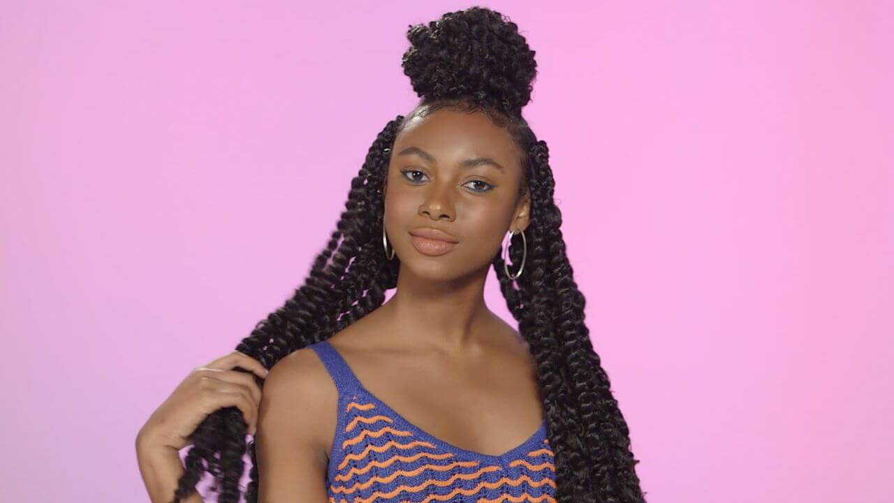 Passion Twists Braids Hairstyles