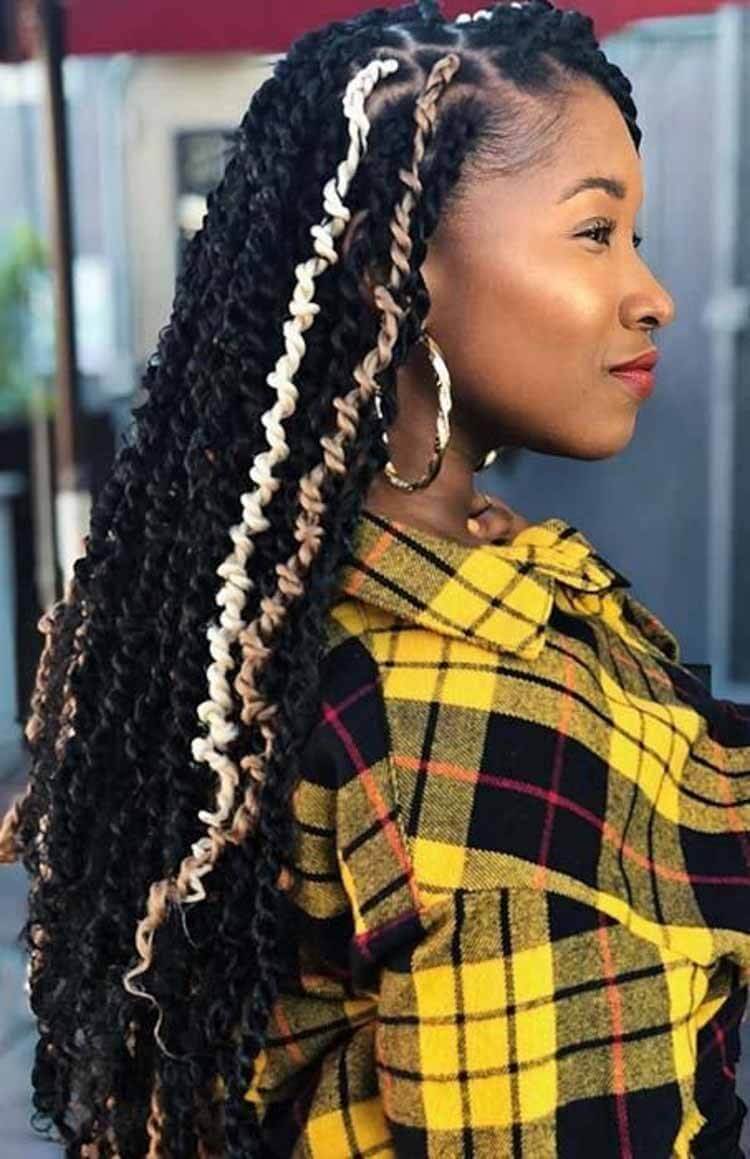 13+ Passion Twist Hair Near Me PNG