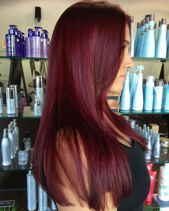 Burgundy Hair Color