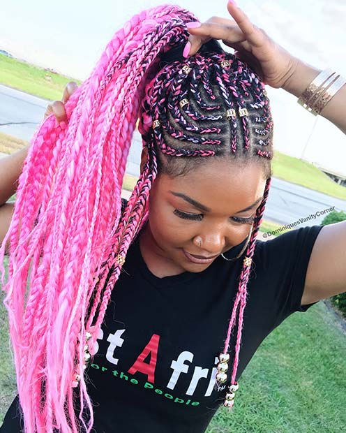 30 Stunning Tribal Braids Hairstyles | Hairdo Hairstyle