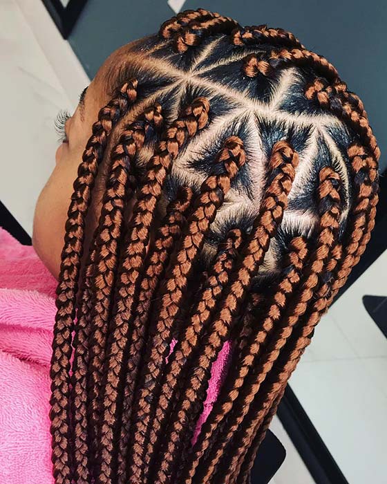 Triangle Braids