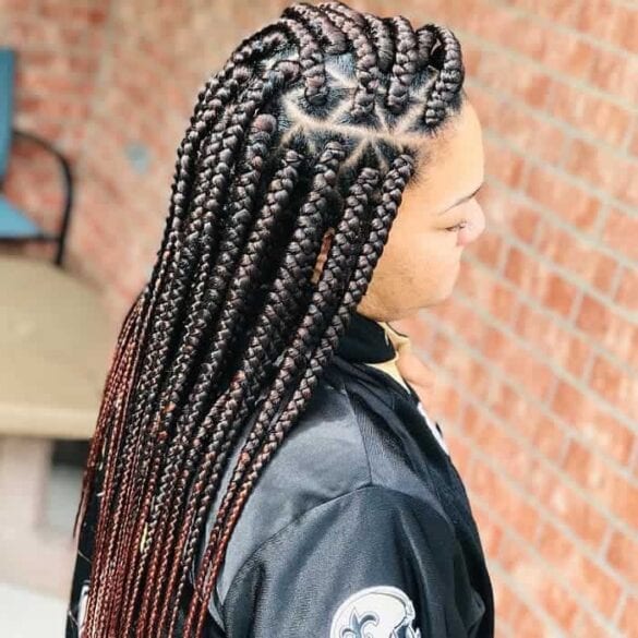 20 Triangle Braids To Refreshes Your Look | Hairdo Hairstyle