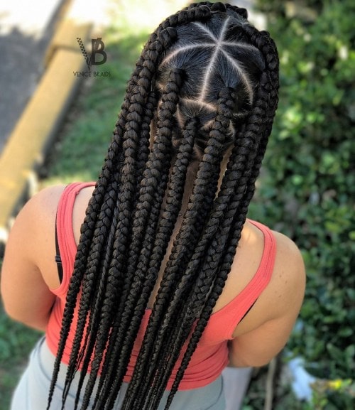 Triangle Braids