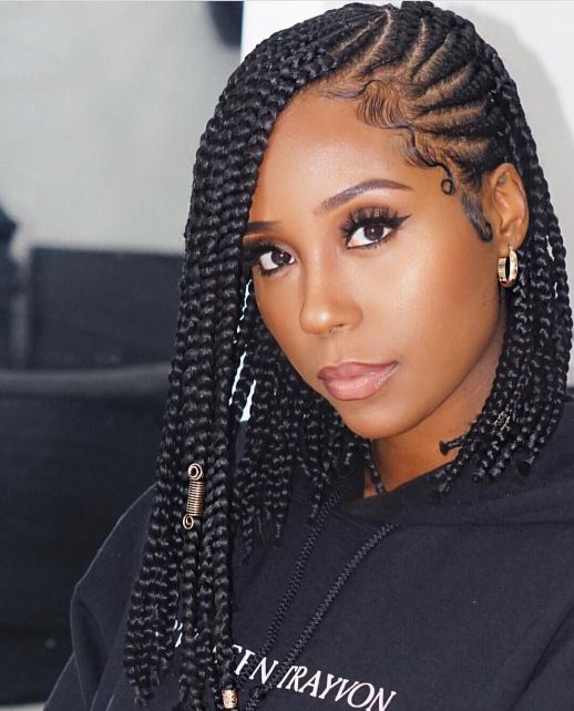 77 Micro Braids Hairstyles and How to do your own Braids Small box