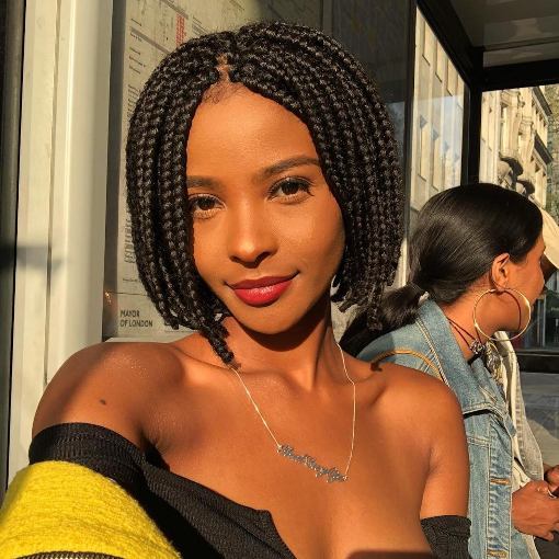 Braids Bob Hairstyles 2020 Thick Shoulder Length Box Braids bmpclown