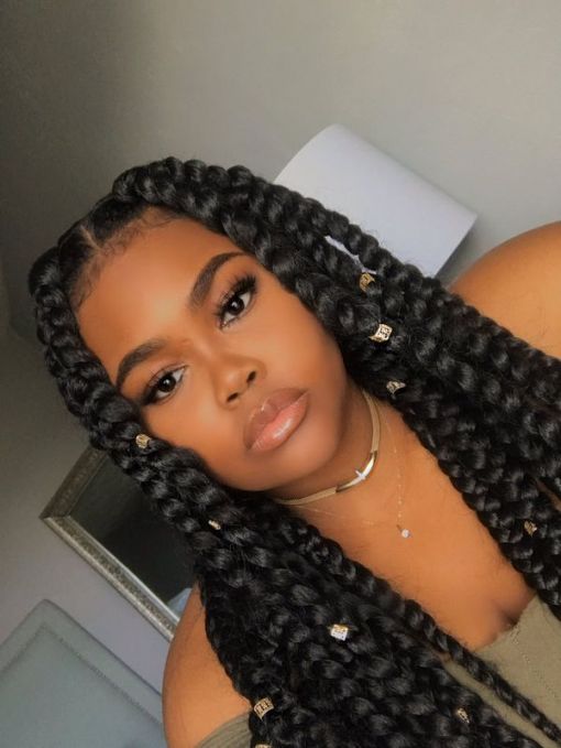 Faux Locs Hairstyles, Twist Braid Hairstyles, Black Girl Braided