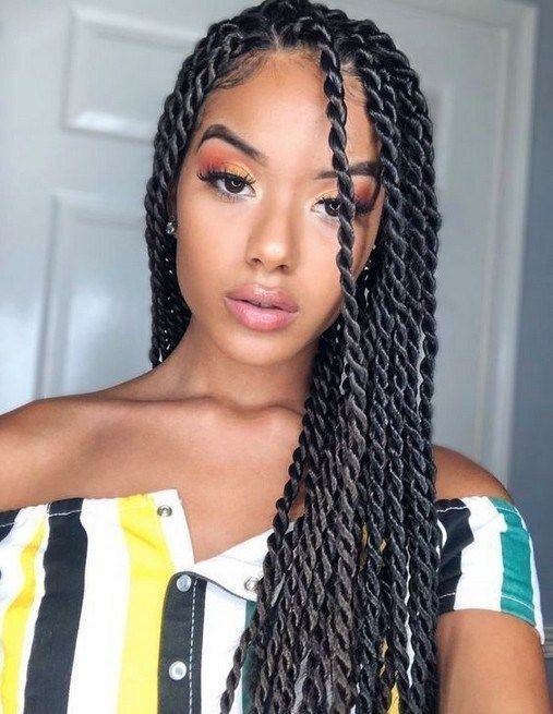 25 Marley Twists Braids Style To Try This Year Hairdo Hairstyle 