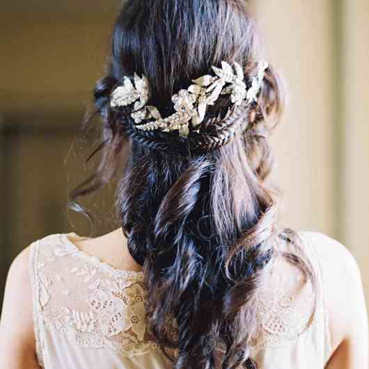 Half Up Half Down Wedding Hairstyles