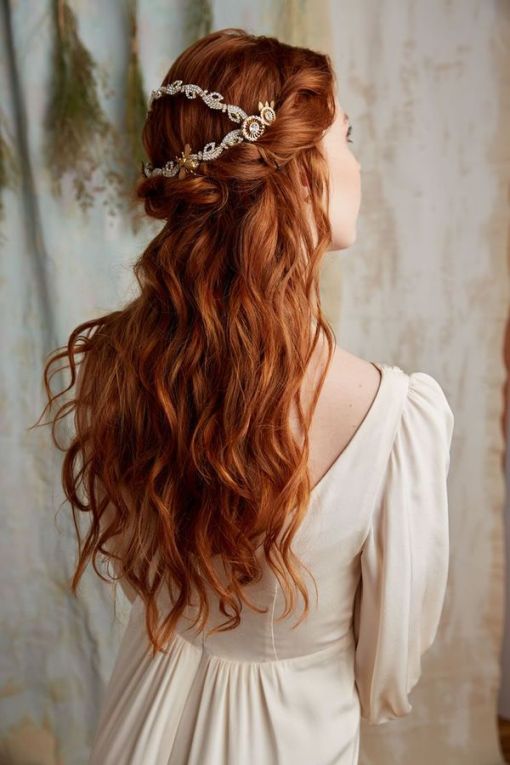 Half Up Half Down Wedding Hairstyles