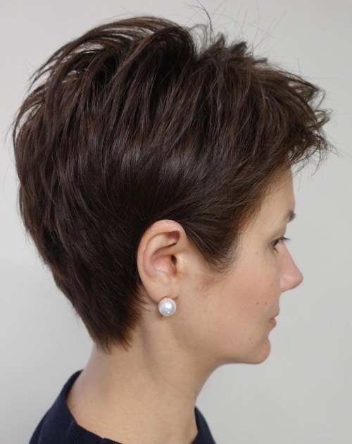 Pixie Cut For Thick Hair