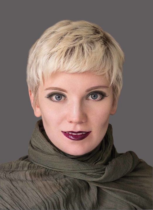 Pixie Cut with Bangs