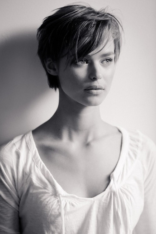 Pixie Cut with Bangs