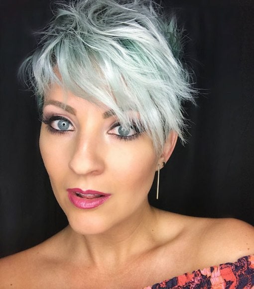 Pixie Cut with Bangs