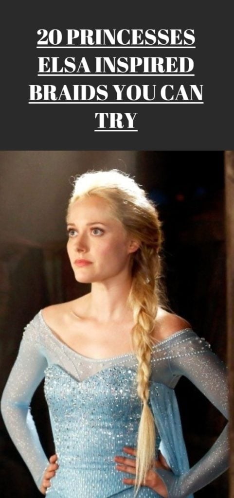 Princesses Elsa Inspired Braids