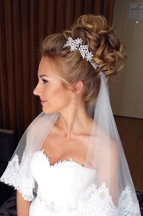 Wedding Hairstyles with Veil