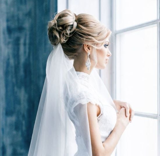 15 Classic Wedding Hairstyles That Work Well With Veils - Orangerie Events
