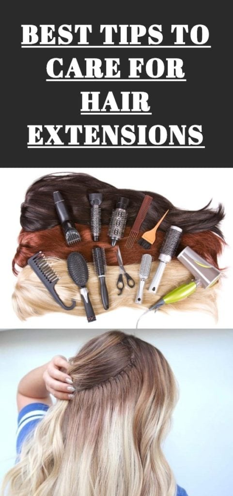 Tips to Care for Hair Extensions