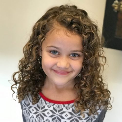 Curly Hairstyles for Kids