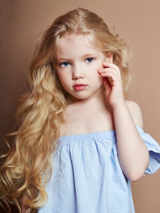 Curly Hairstyles for Kids