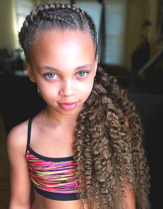 40 Natural Hairstyles for Eight Years Old Black and Mixed-Race Girls -  Coils and Glory