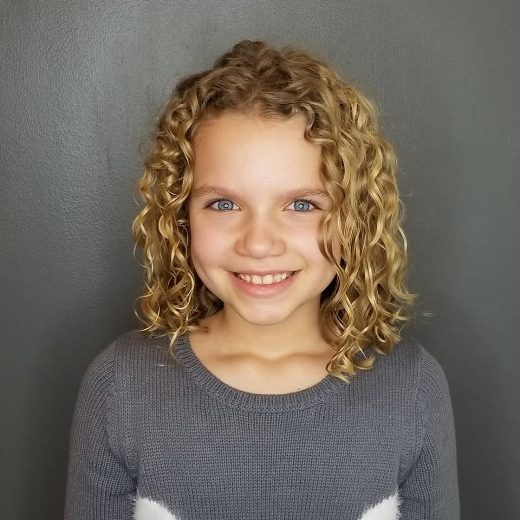 Curly Hairstyles for Kids