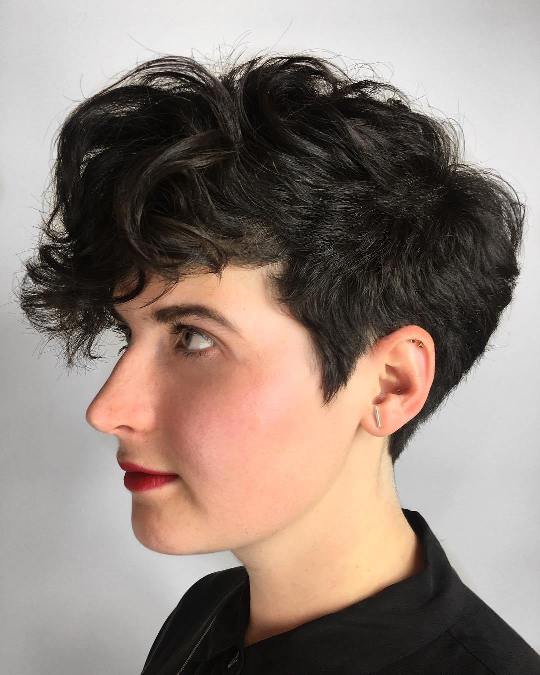 Curly Pixie Cut Hairstyles