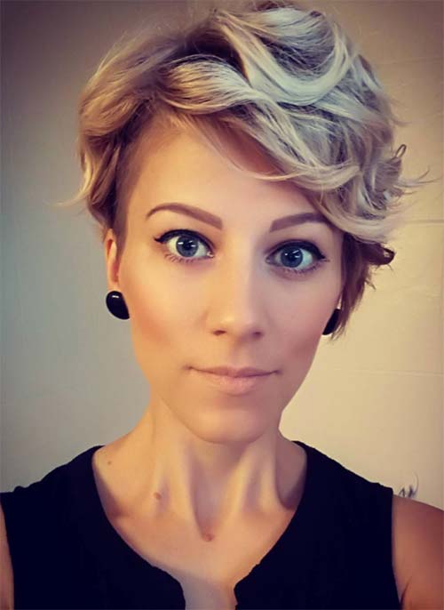 Curly Pixie Cut Hairstyles